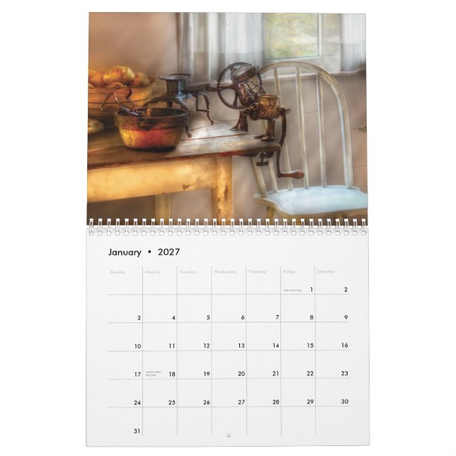 Nostalgidropp - minnas förflutnan kalender (Jan 2027)