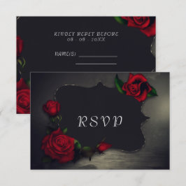 Nostalgik Gothic Kärlek Birthday OSA Kort