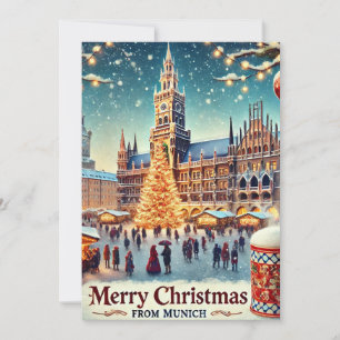 Nostalgisk jul i München - Helgdag Charm Inbjudningar