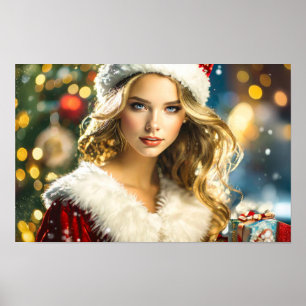 Nostalgisk jul poster