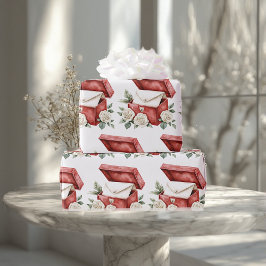 Nostalgisk presentförpackning Romantisk kuvert Vin Presentpapper
