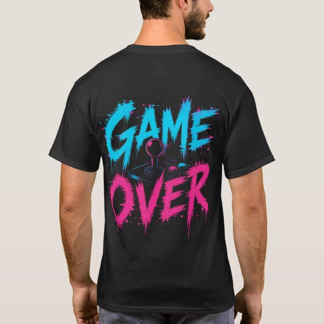 Nostalgisk Retrospelande T Shirt (Baksida)