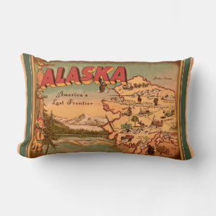 Nostalgiska Alaska Lumbarkudde