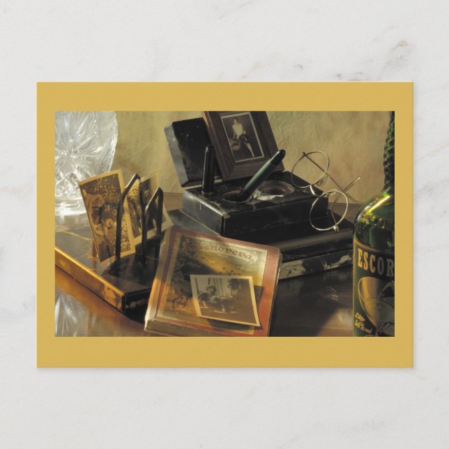 Nostalgiska objekt vykort (Framsida)