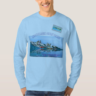 Nostalgiska surfingdagar t shirt