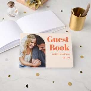 Nostalgiskt charm Retro Bröllop Gästböcker