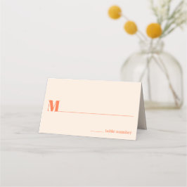 Nostalgiskt charm Retro Bröllop Placeringskort