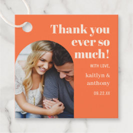 Nostalgiskt diagram Retro Bröllop Photo Gåvor Etiketter