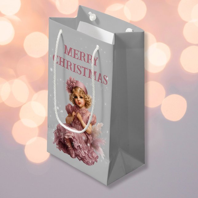 Nostalgiskt God jul i frost rosa (Skapare uppladdad)