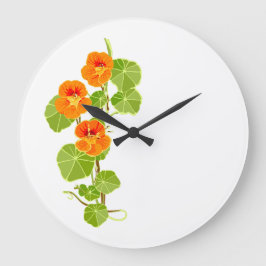 Nostalgiskt Nasturtium Stor Klocka
