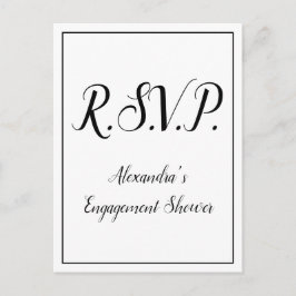 Nostalgiskt ’R.S.V.P.’ vykort