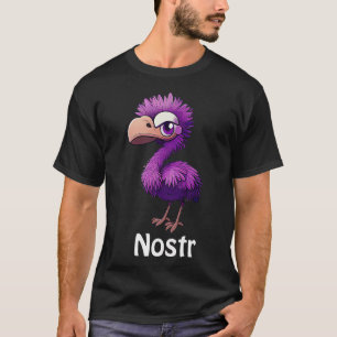 Nostr Coola Lila Ostrich T-Shirt
