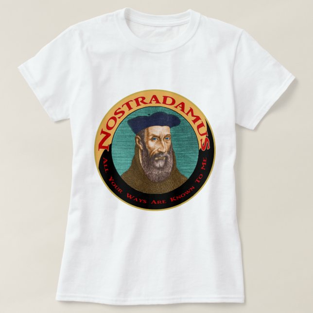 Nostradamus Tee Shirt (Design framsida)