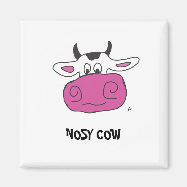 NOSY COW MAGNET (Framsidan)