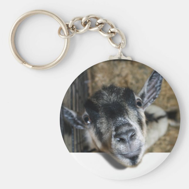 Nosy Goat Tittar ut Nyckelring (Framsidan)
