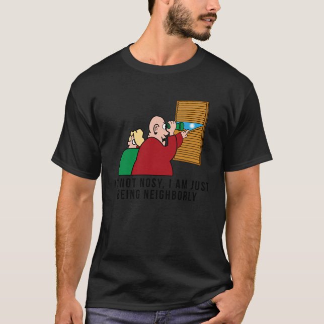 Nosy grannbor t shirt (Framsida)