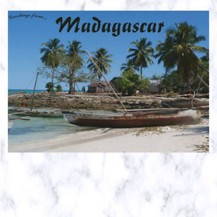 Nosy Iranja Madagascar-vykort Vykort