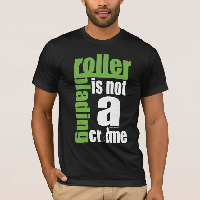 Not a crime tee (Framsida)