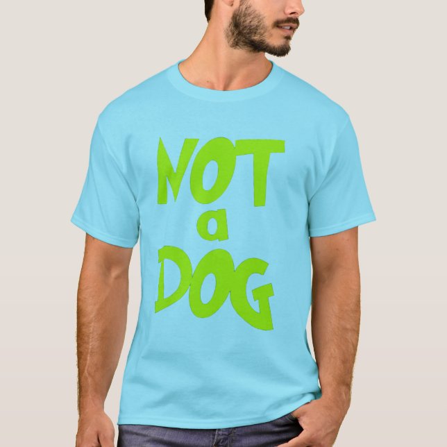 Not a Dog from Johnny Test - dookie T Shirt (Framsida)