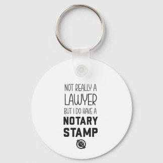Not a Lawyer Notary Public Keychain Gift Nyckelring