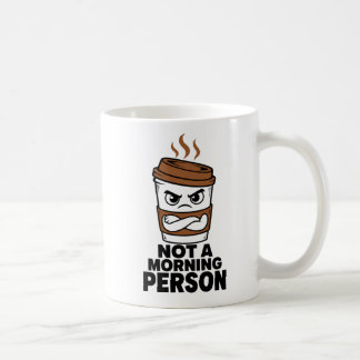 Not A Morning Person Funny Coffee Mug Kaffemugg
