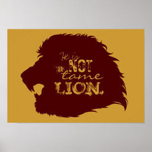 Not a Tame Lion Poster
