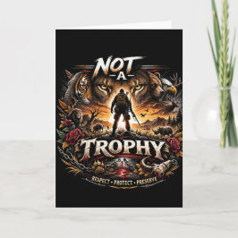 Not a Trophy Helgkort