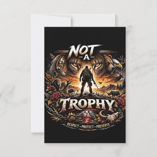 Not a Trophy Tack Kort (Framsida)