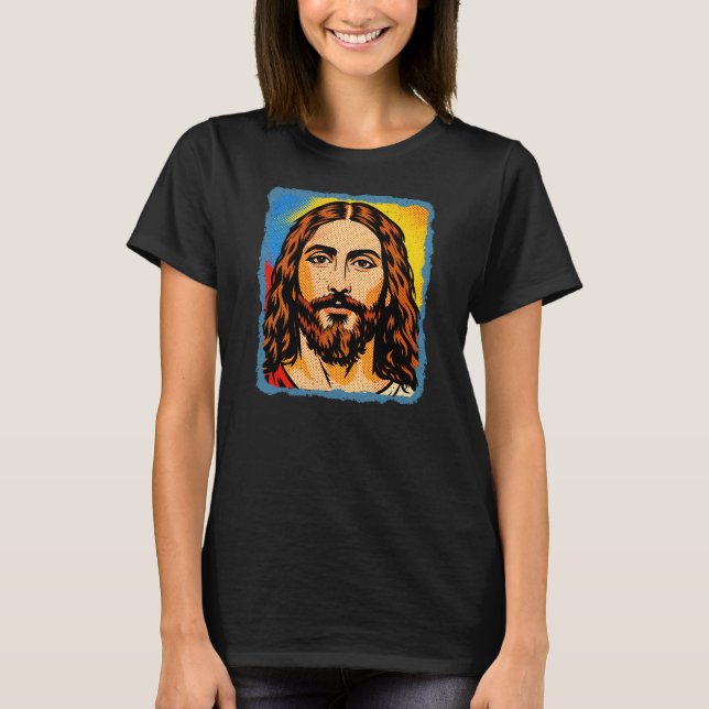 NOT ASHAMED JESUS T SHIRT (Framsida)