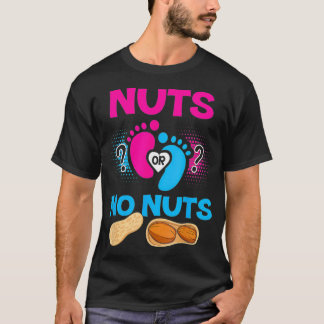 Nöt eller ingen Nöt Gender Visa babyskor Mamma ägg T Shirt