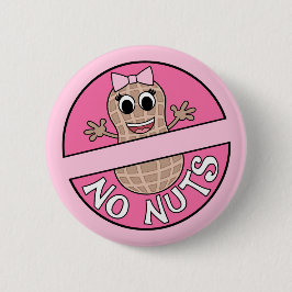 Nöt eller Ingen Nöt gender visar nålen Knapp