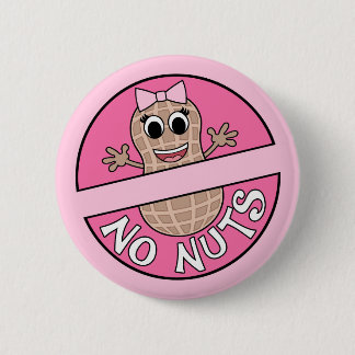 Nöt eller Ingen Nöt gender visar nålen Knapp