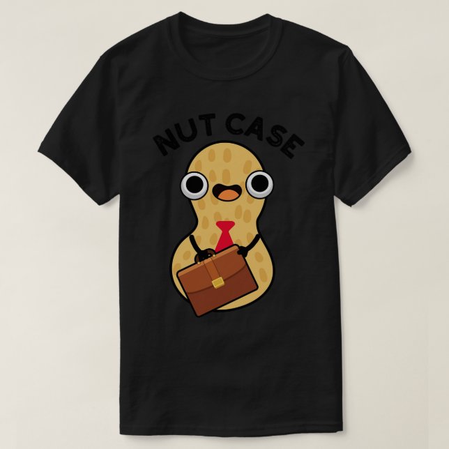 Nöt Fodral Funny Peanut Puns 1 T Shirt (Design framsida)