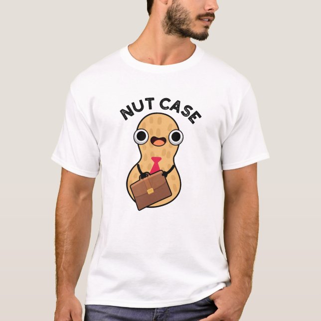 Nöt Fodral Funny Peanut Puns T Shirt (Framsida)