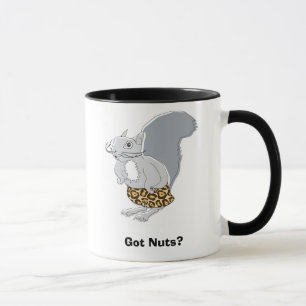 Nöt för ekorre teckenhar? mugg