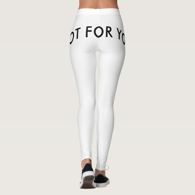 not for you leggings (Baksida)