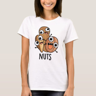 Nöt Funny Nutty Food Pun T Shirt