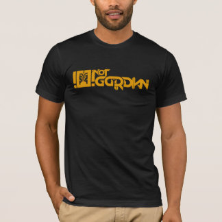 Not Gordian Full Logo Golde Tee