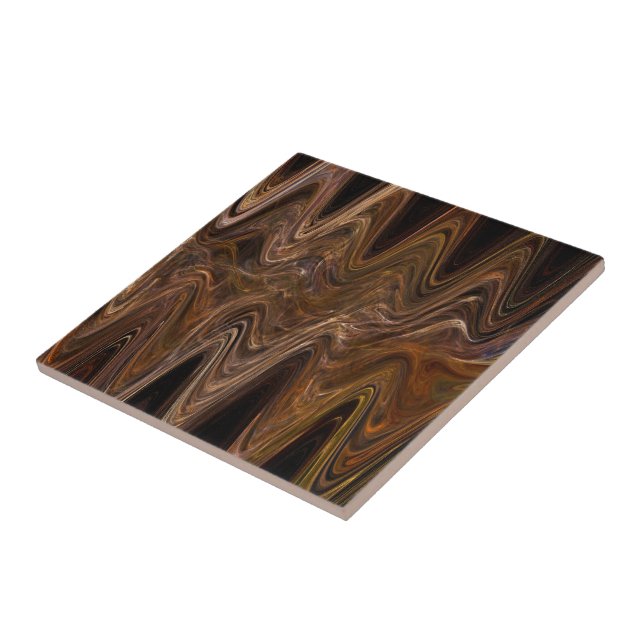 Nöt Honung Ceramic Tile Kakelplatta (Sidan)
