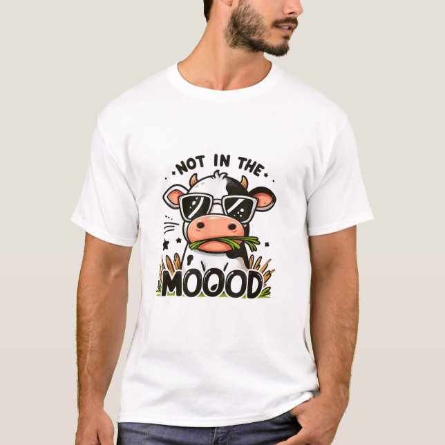 Not In the Mood T-Shirt (Framsida)