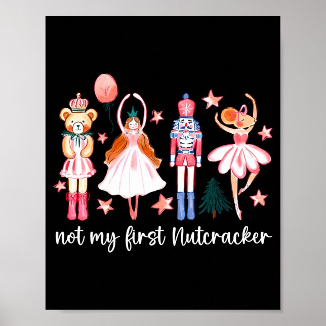 Not My First Nutcracker Ballet Sugar Fairy Plum Fu Poster (Framsidan)