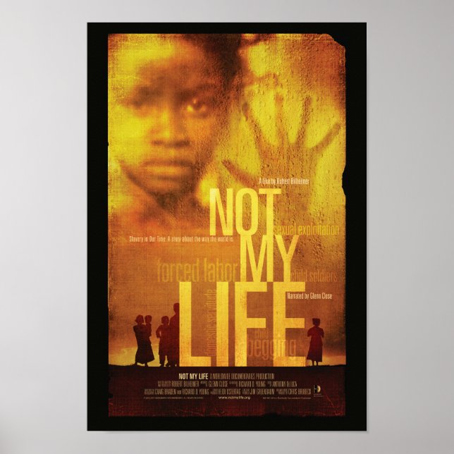 Not My Life Film Poster (Framsidan)