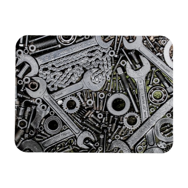 Nöt och Bolts Magnet (Horisontell)