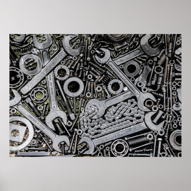 Nöt och Bolts Poster (Framsidan)