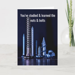 Nöt och bultar, Grattisar - Kort