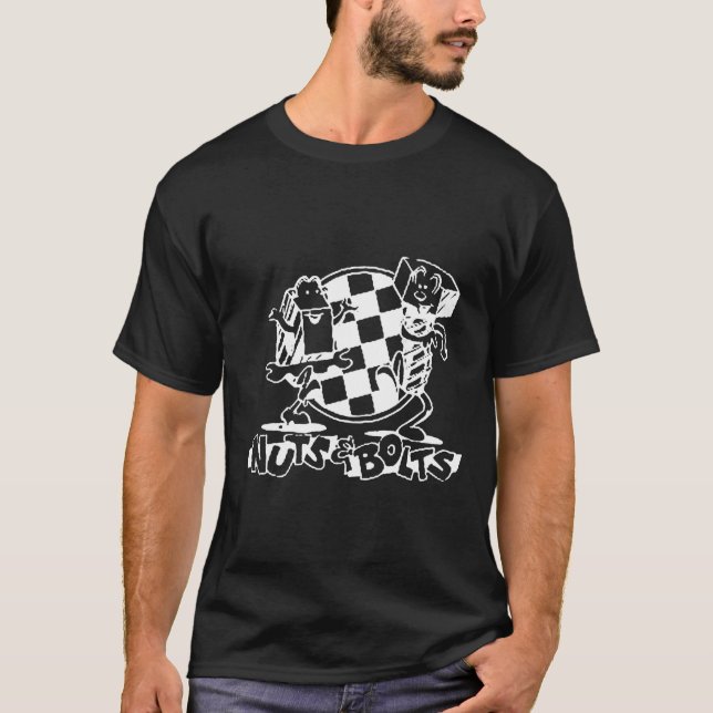Nöt och bultar t shirt (Framsida)