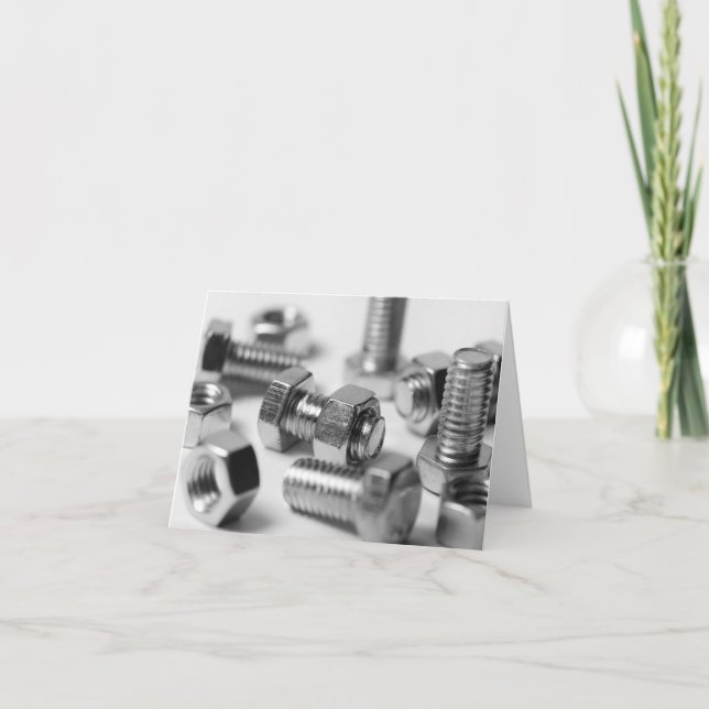 Nöt - och - kasta i sig noterar kortet kort (Framsida)