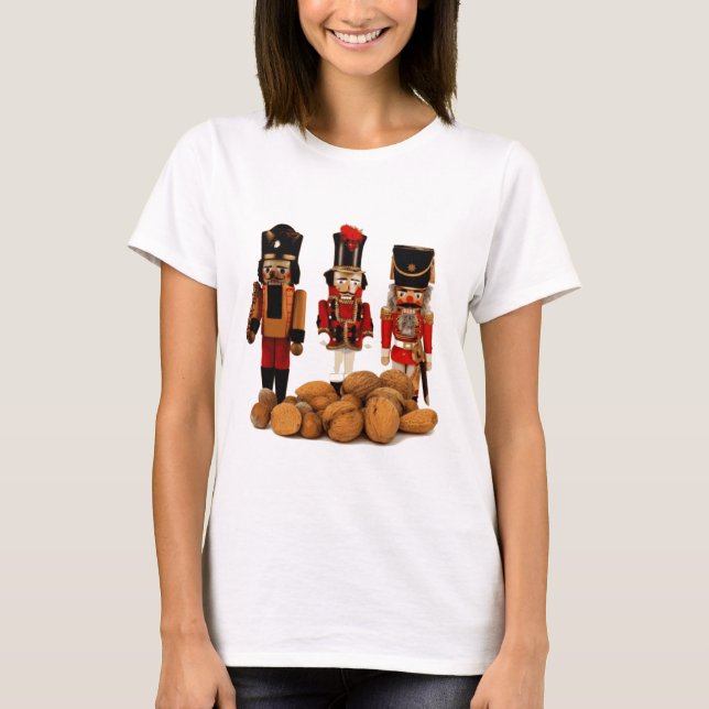 Nöt och nötknäppare tee shirt (Framsida)
