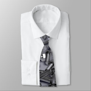 Nöt och Screws Construction Home Reparair Necktie Slips