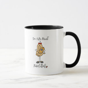 Nöt om att sitta barnvakt Tshirts och gåvor Mugg
